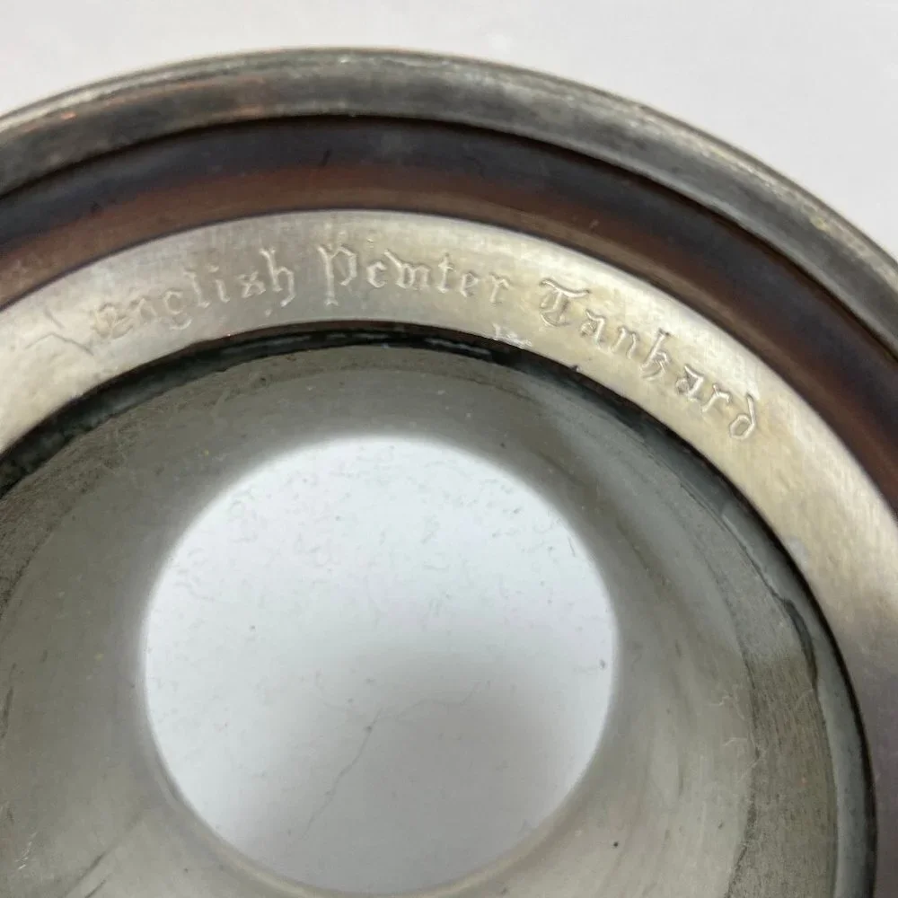 English Pewter Tankard Leonard Eales Sheffield